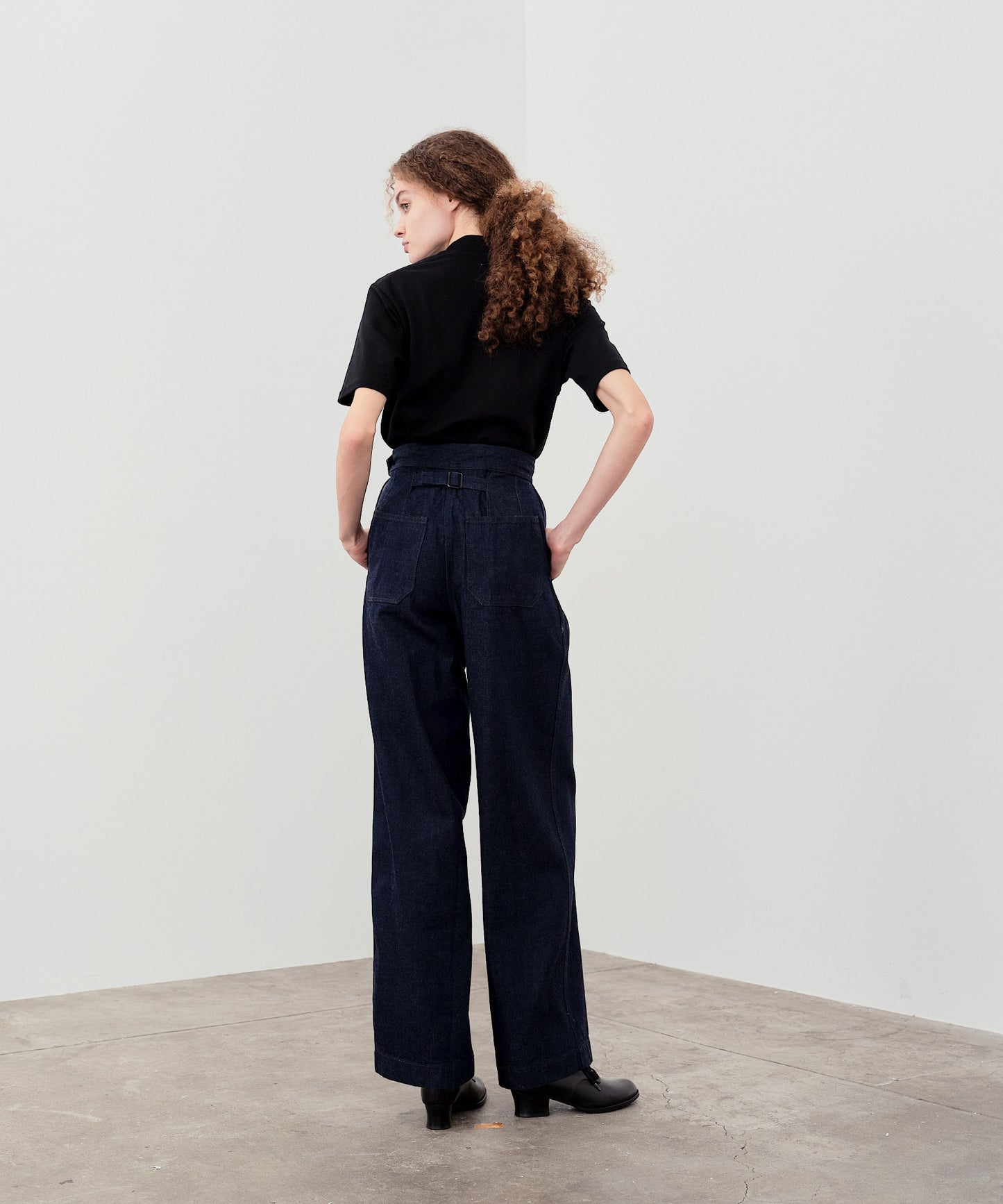 WAVES DENIM PANTS