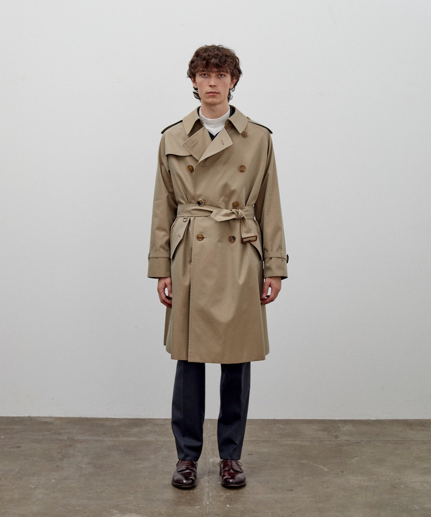 TRENCH COAT COTTON GABARDINE