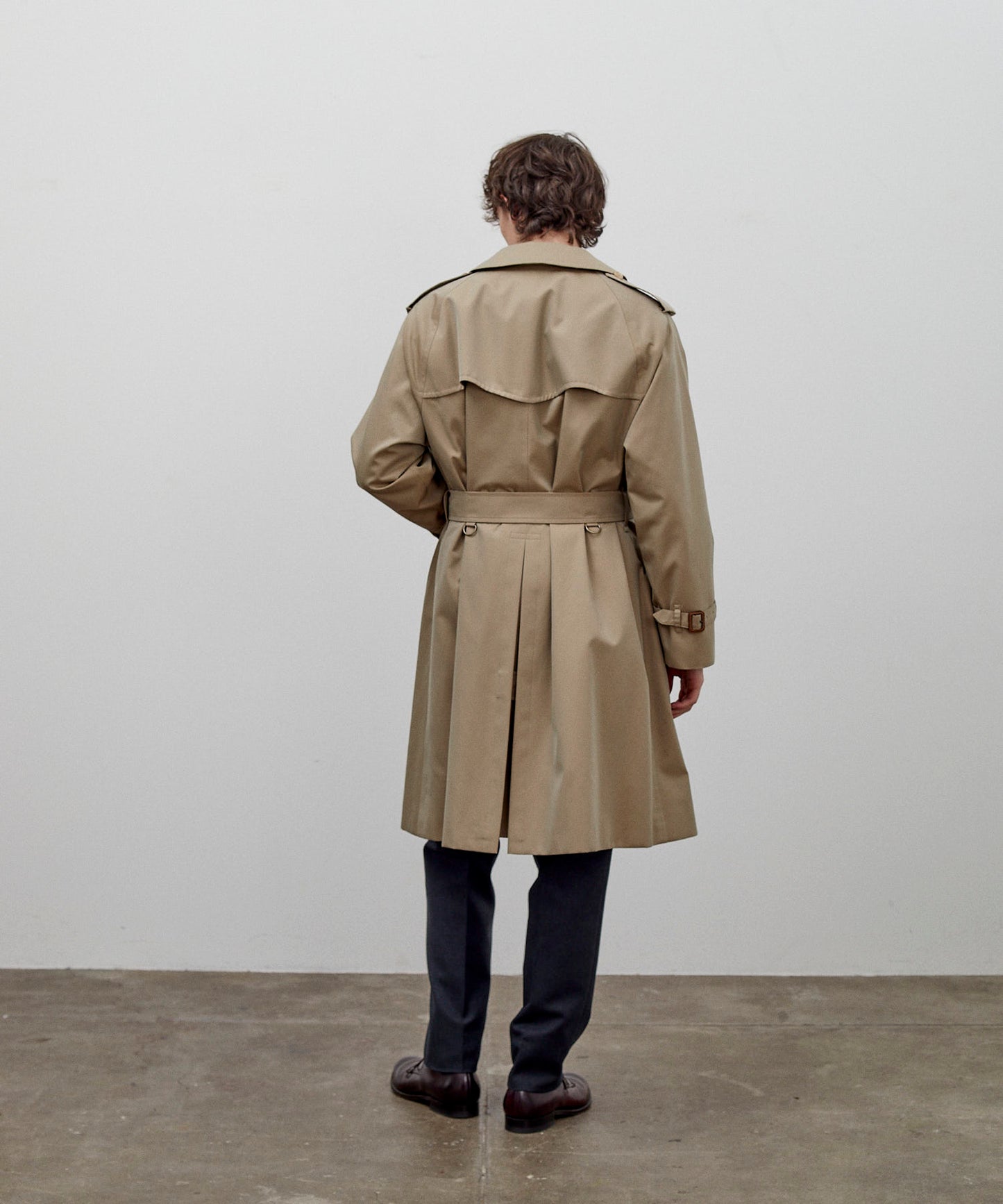 TRENCH COAT COTTON GABARDINE