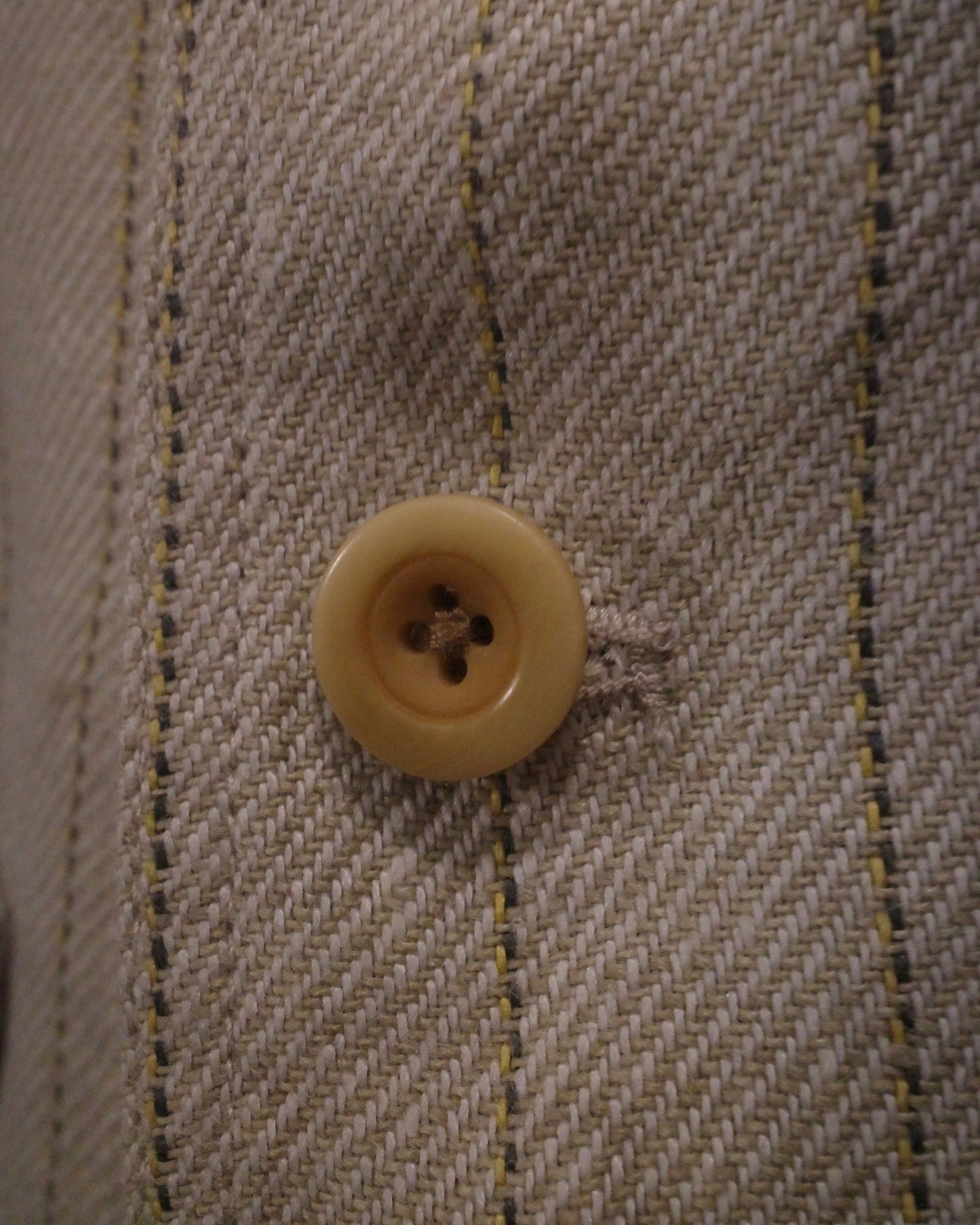 DOLMAN LINEN TENNIS STRIPES- BEIGE