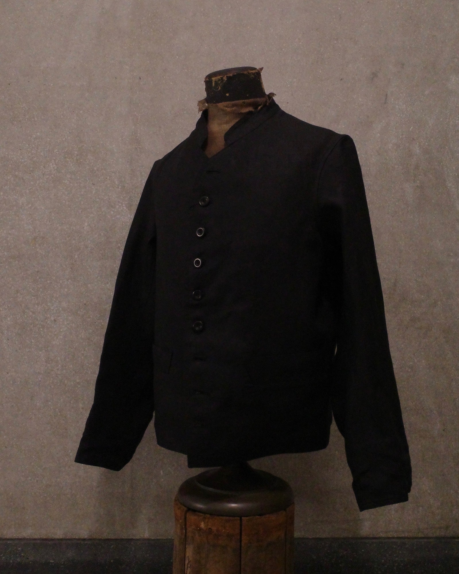 DOLMAN LINEN- BLACK – ANATOMICA TOKYO FLAGSHIP STORE