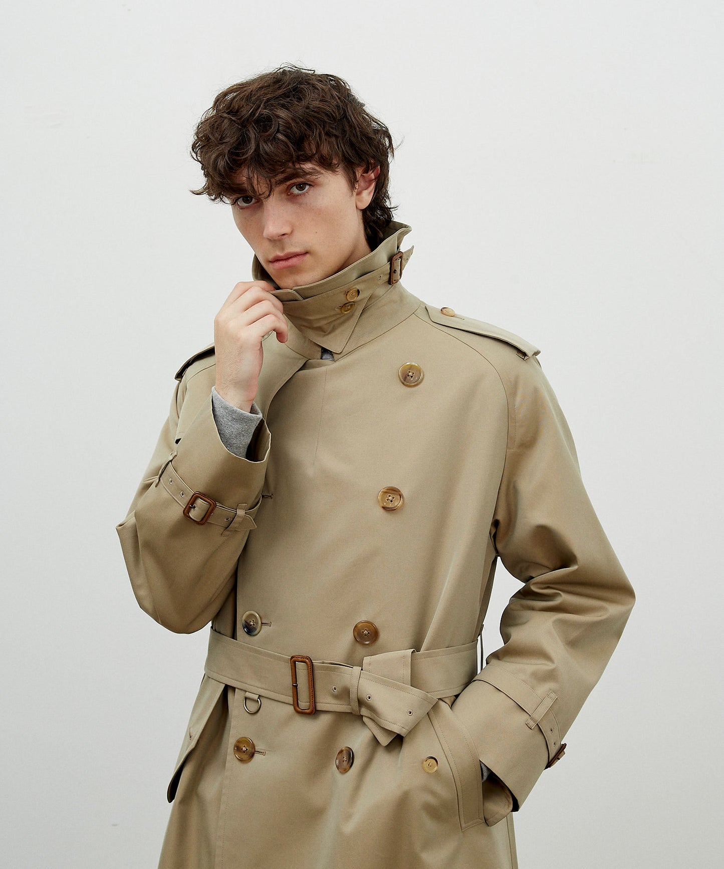 TRENCH COAT COTTON GABARDINE
