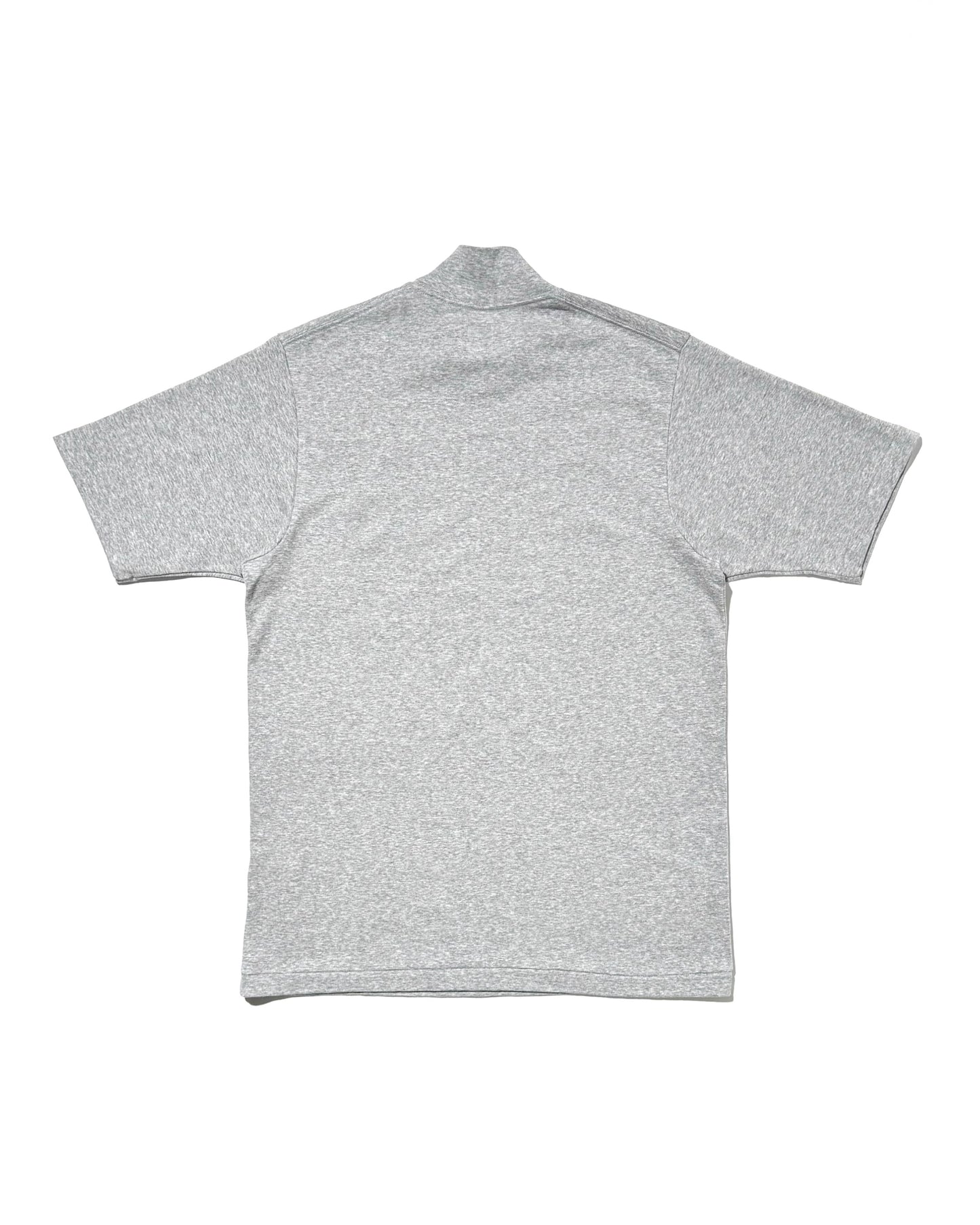 MOCK NECK TEE S/S GREY