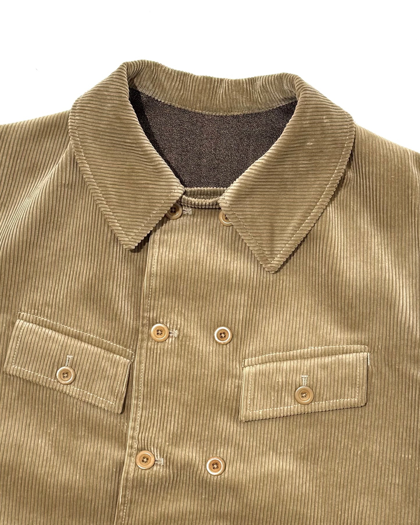FORESTIERE / E-CORDUROY BEIGE E-MOLESKIN TAUPE
