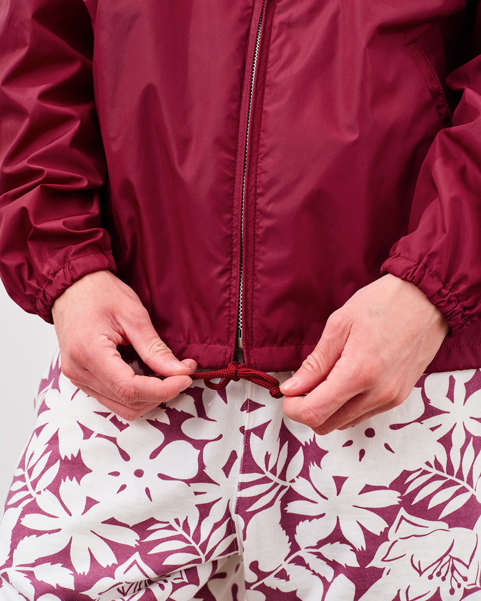 WAKOUWA YACHTING PARKA- BURGUNDY