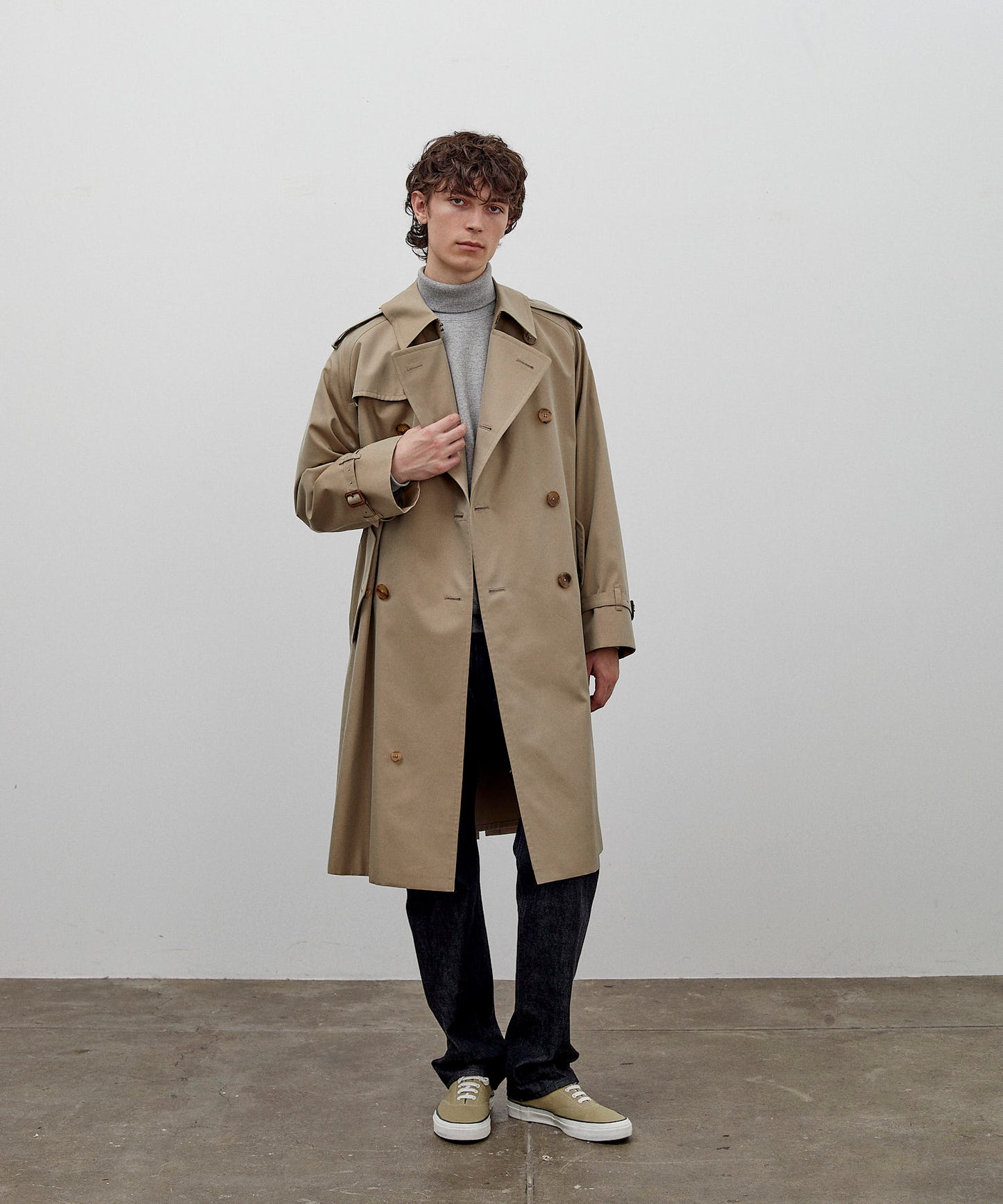 TRENCH COAT COTTON GABARDINE