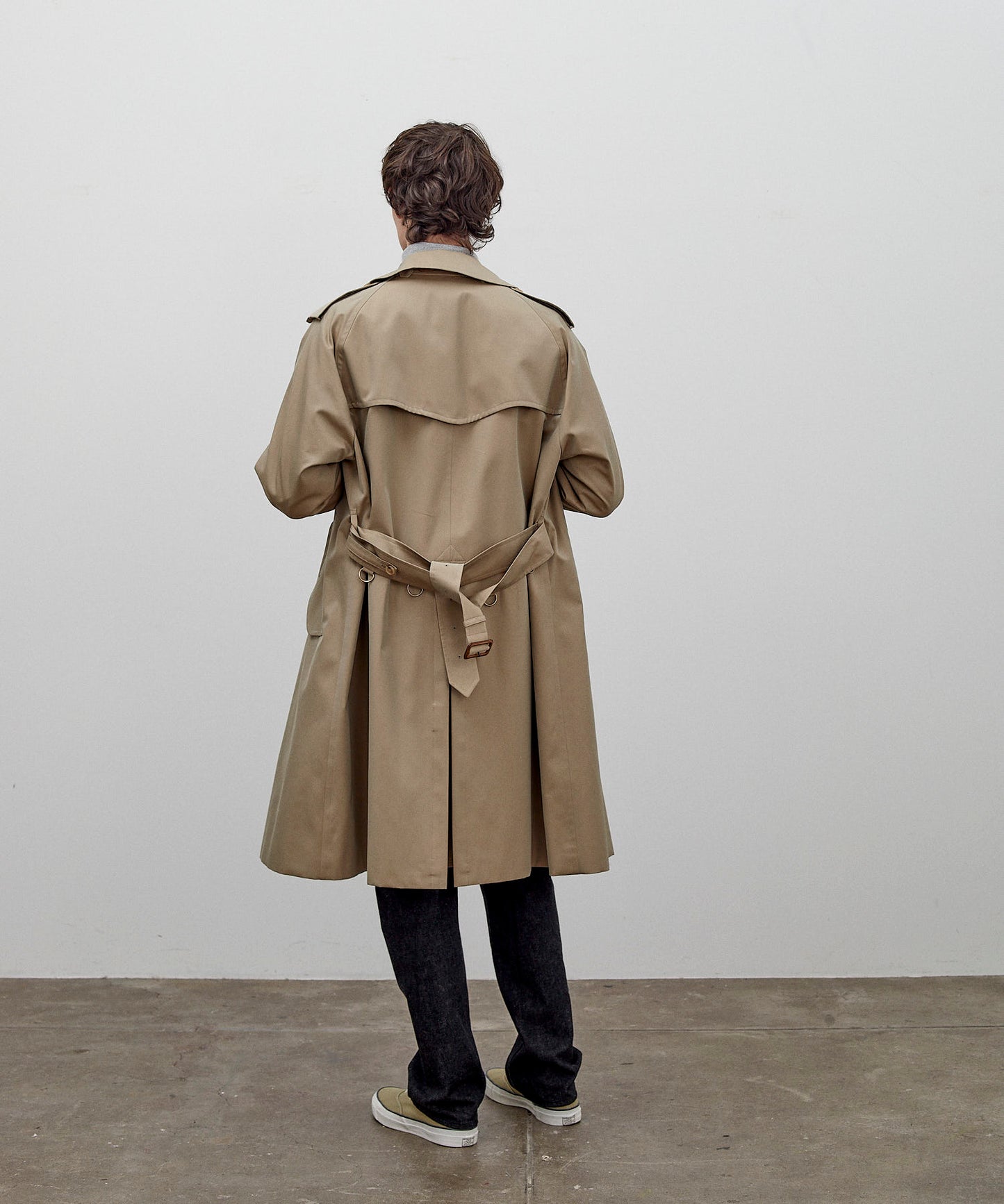 TRENCH COAT COTTON GABARDINE
