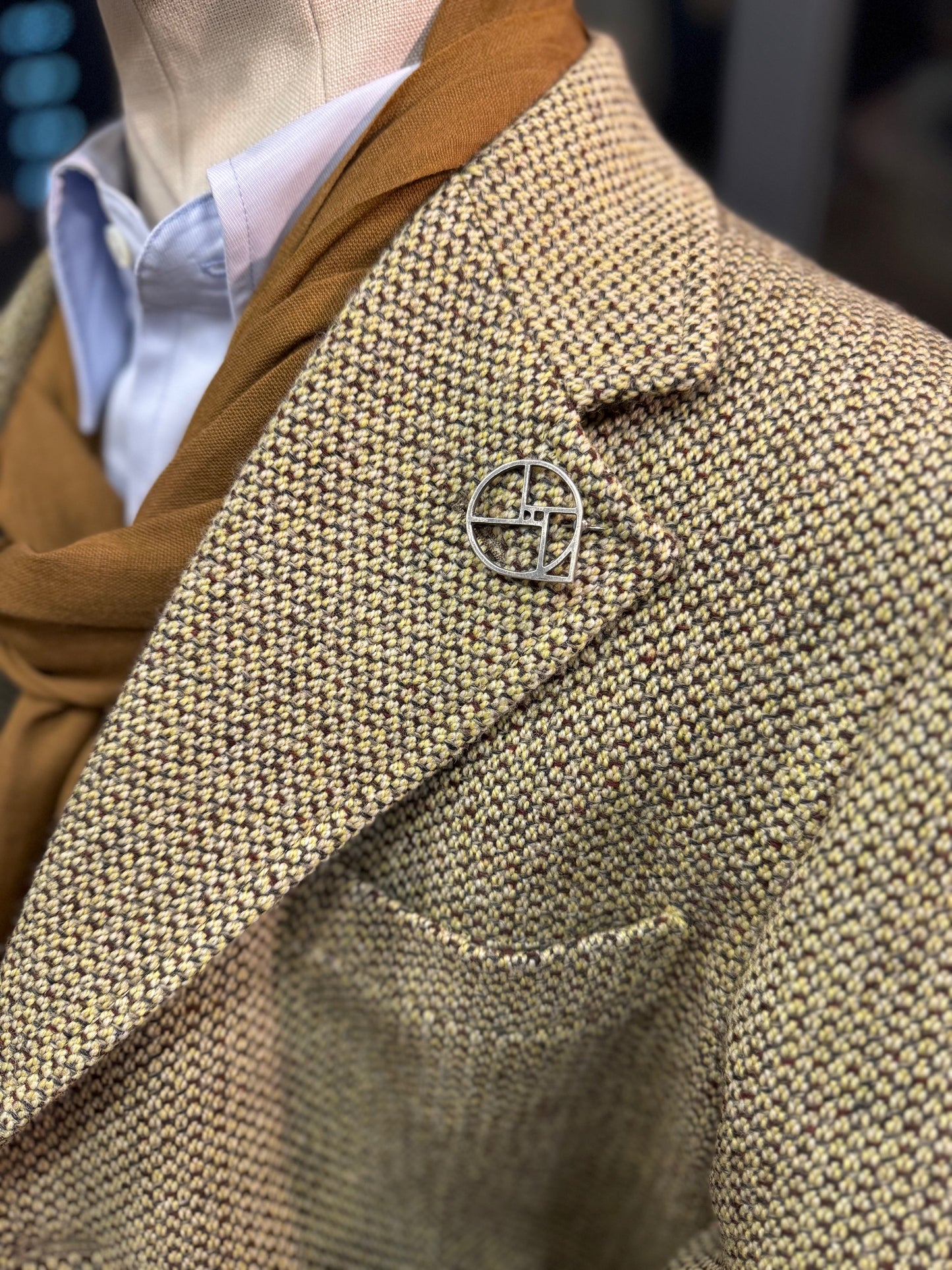 【予約商品】NORTH WORKS for ANATOMICA SILVER BROACH 'R'