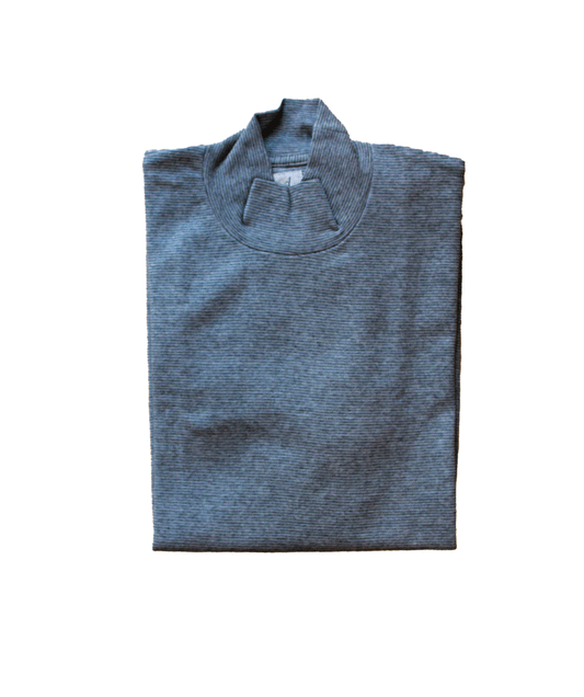 T-shirt à cou mack S / S Micro Stripe