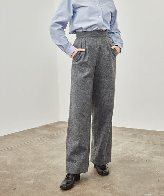 WAVES PANTS WOOL FLANNEL