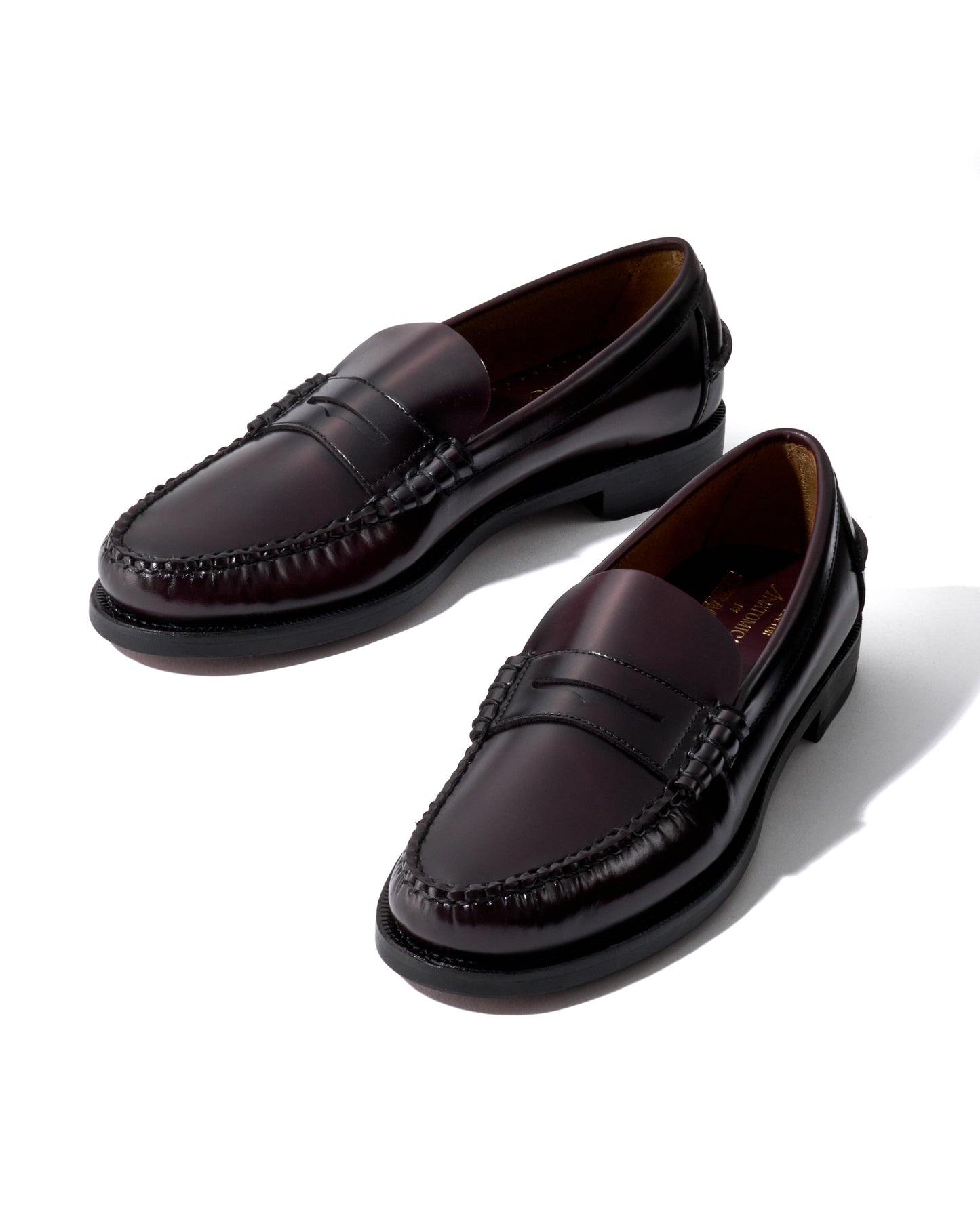 ANATOMICA BY SEBAGO CLASSIC DAN LOAFER BLACK/BURGUNDY