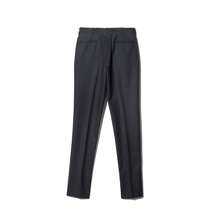 TRIM FIT PANTS Ⅲ WOOL FLANNEL NAVY – ANATOMICA TOKYO FLAGSHIP STORE