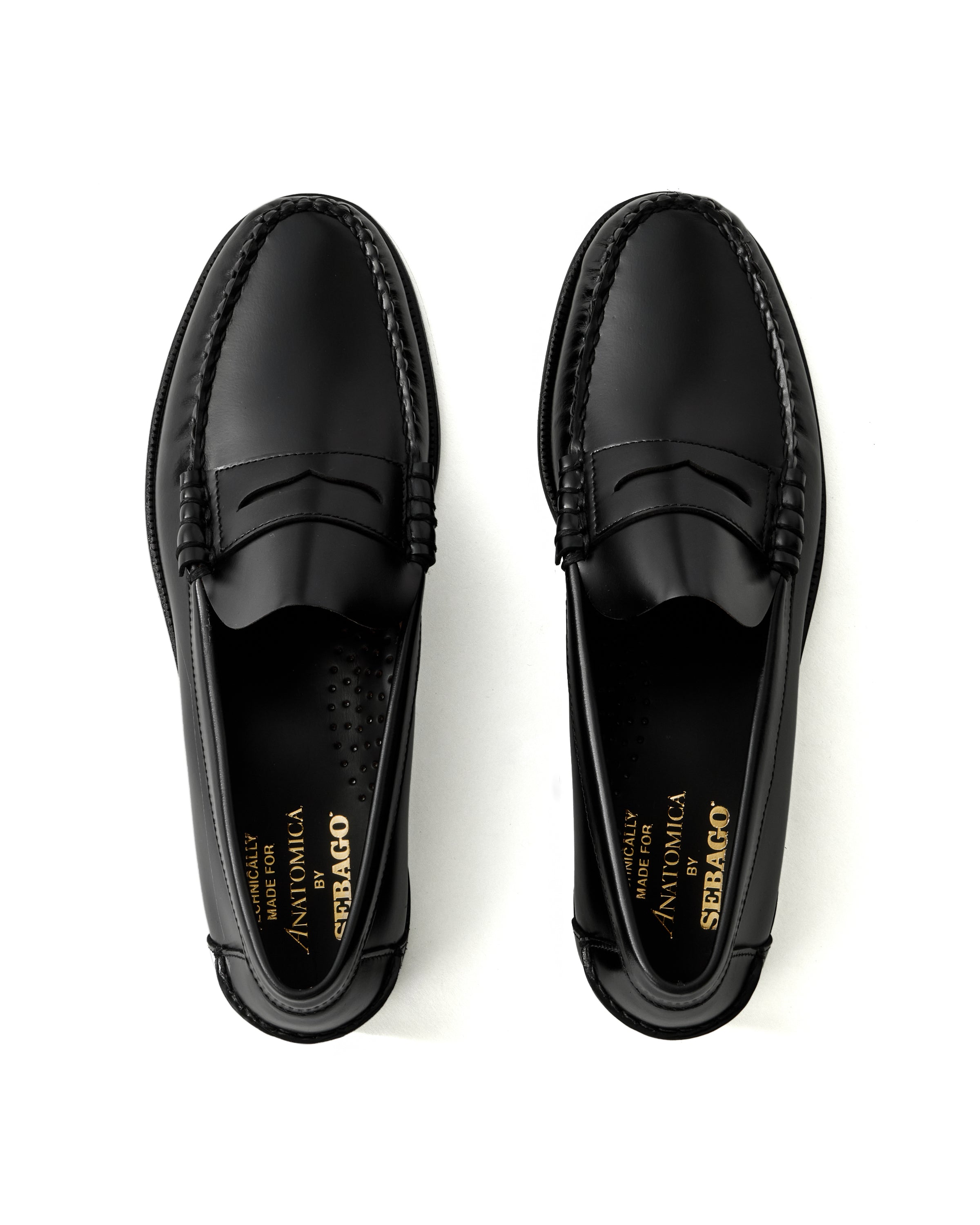 ANATOMICA BY SEBAGO CLASSIC DAN LOAFER BLACK/BURGUNDY – ANATOMICA