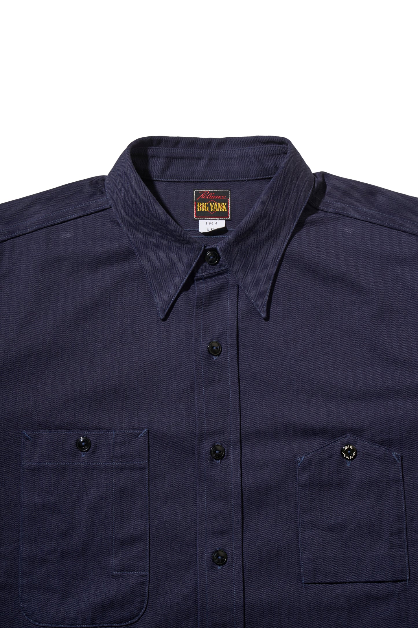 Y1944 HBT SHIRT- NAVY