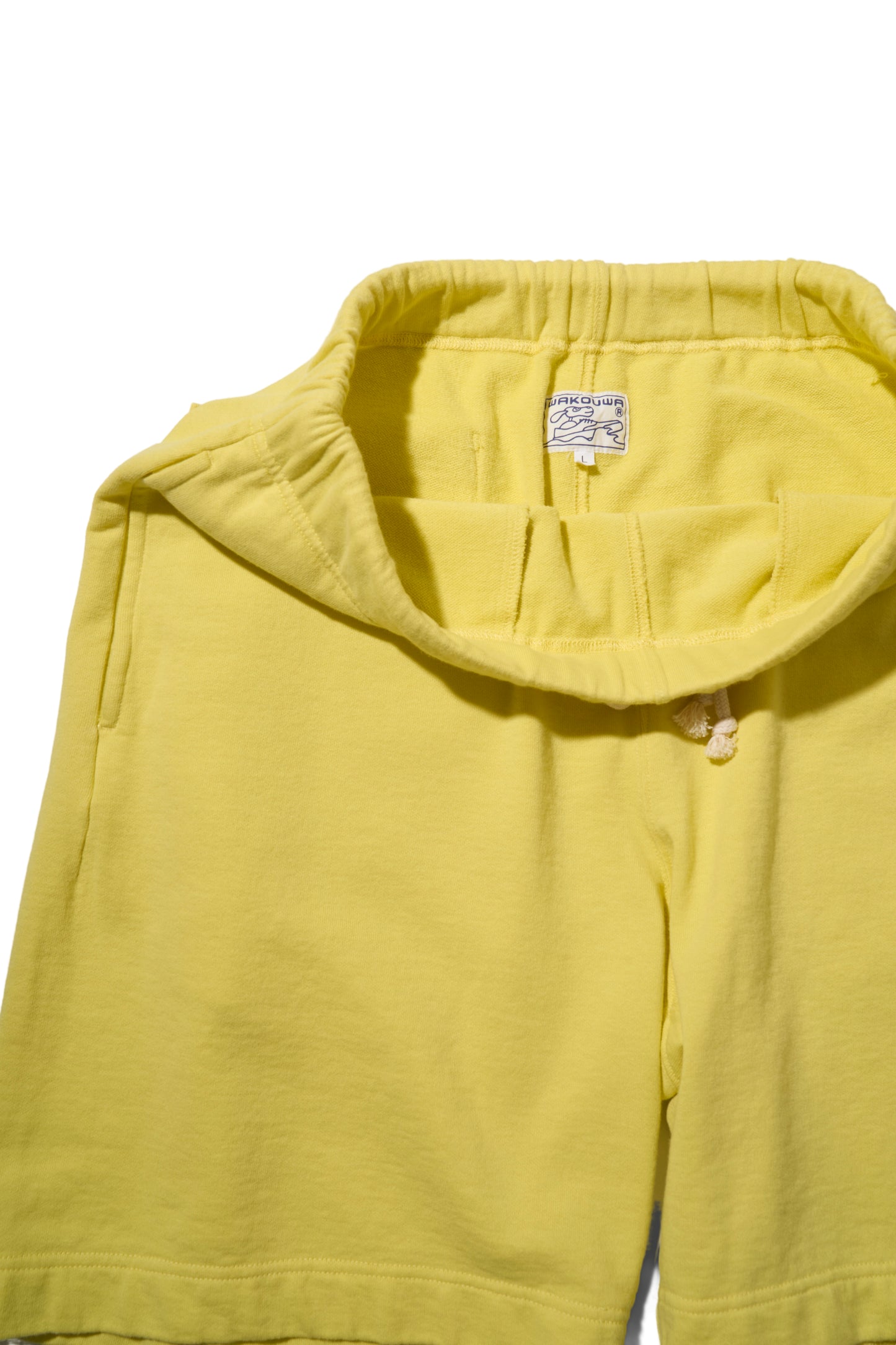 WAKOUWA GYM SHORTS- YELLOW