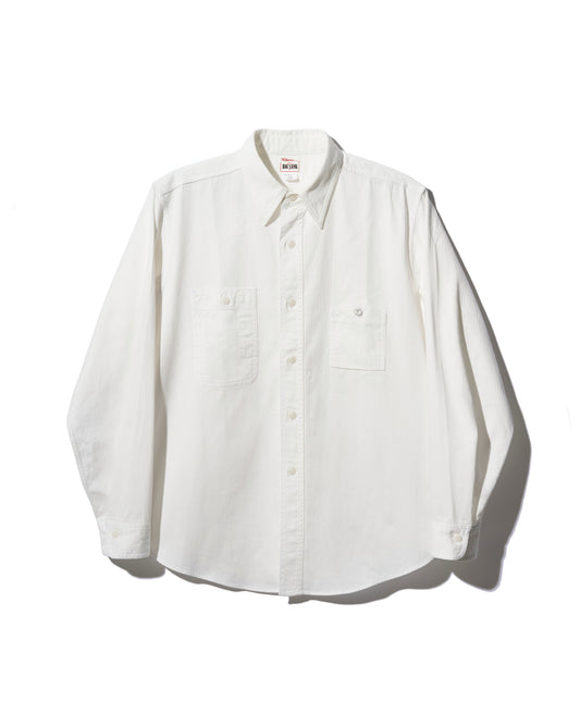 Y1943 L/W HBT SHIRT- WHITE