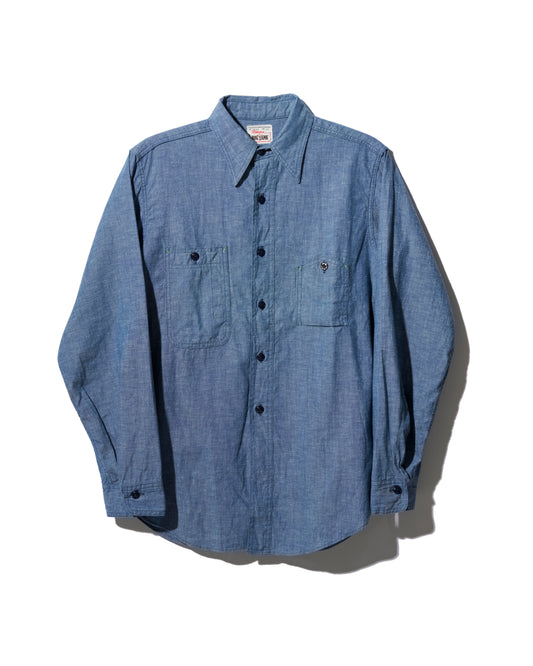 Y1942  CHAMBRAY SHIRT - INDIGO