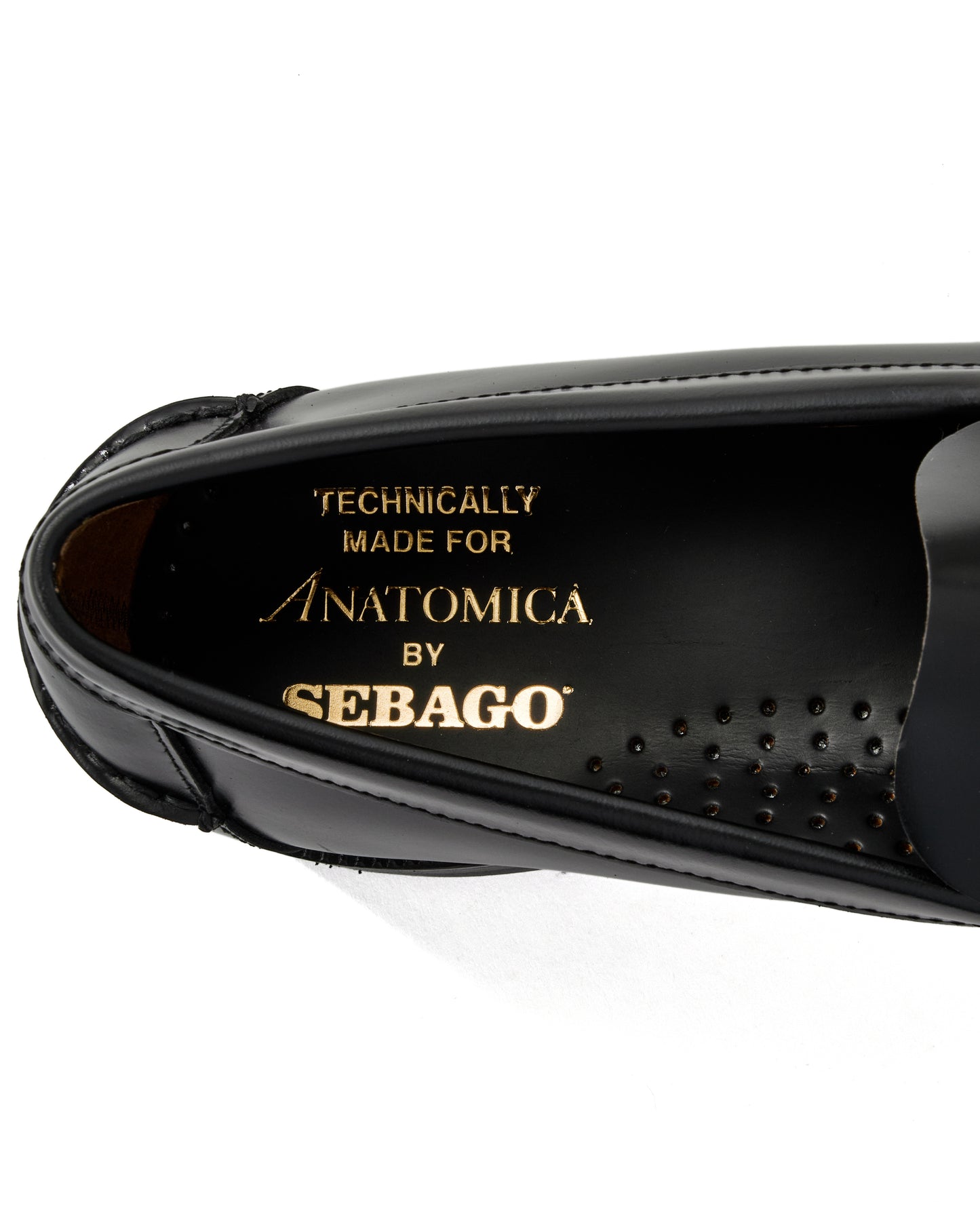 ANATOMICA BY SEBAGO CLASSIC DAN LOAFER BLACK/BURGUNDY