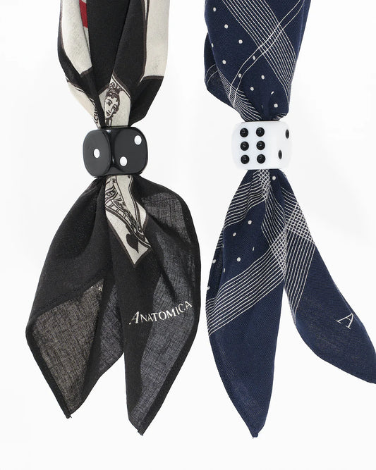DICE SCARF RING / SINGLE