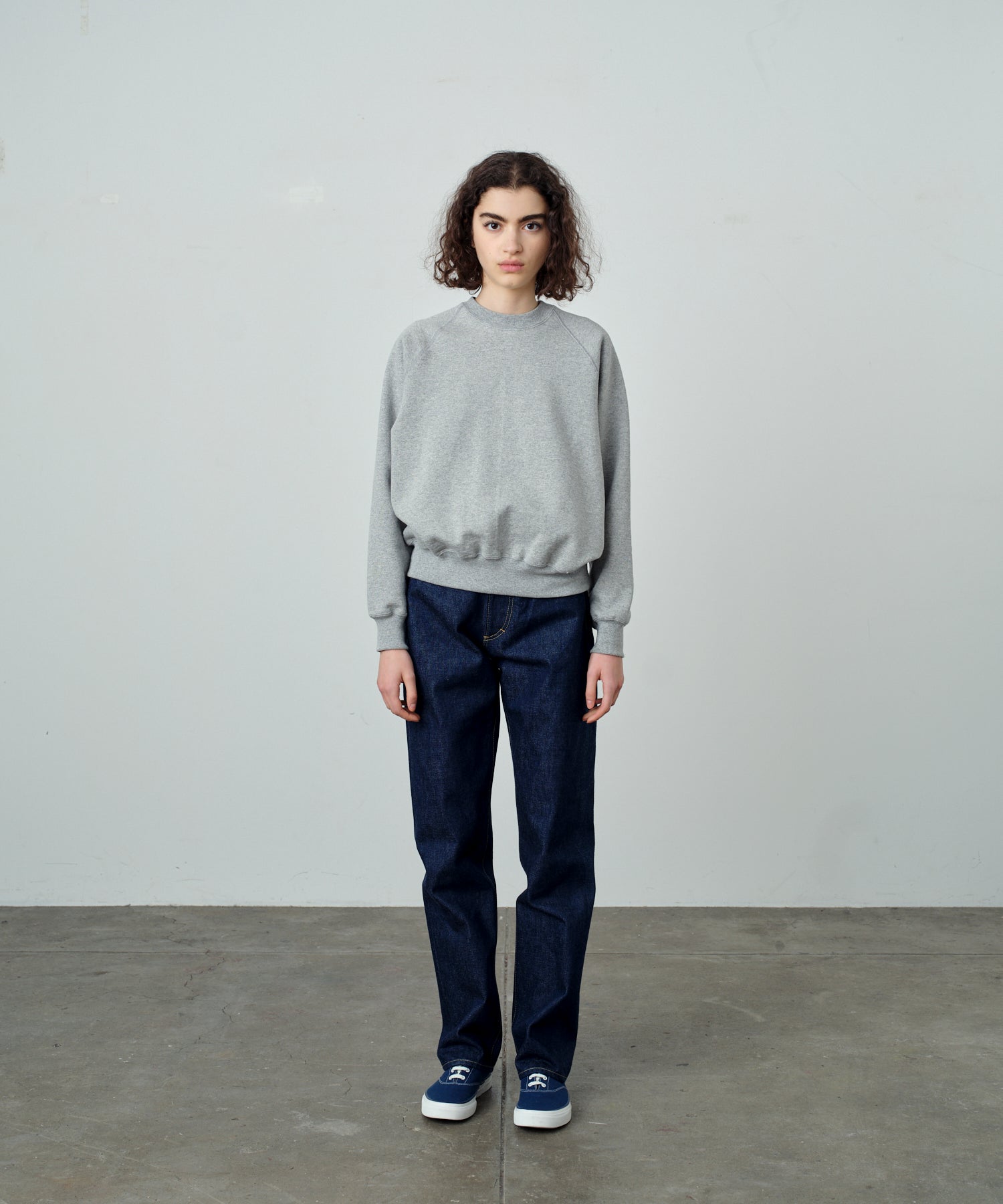 SWEAT RAGLAN CREW NECK – ANATOMICA TOKYO FLAGSHIP STORE