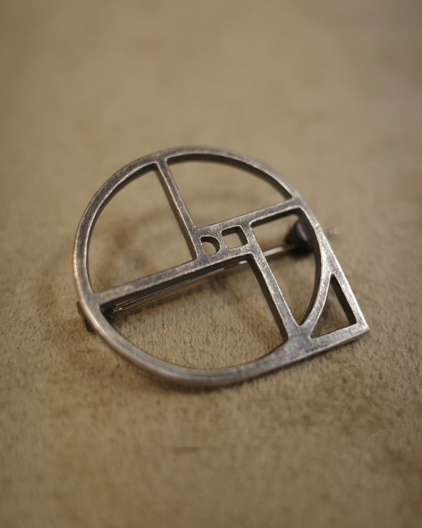 【予約商品】NORTH WORKS for ANATOMICA SILVER BROACH 'R'