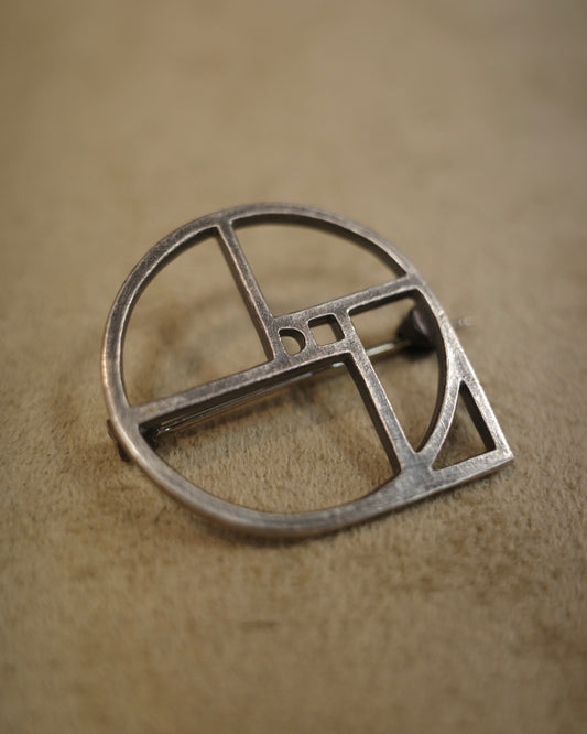 【予約商品】NORTH WORKS for ANATOMICA SILVER BROACH 'R'