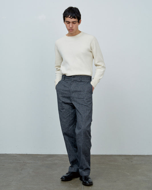 BIGYANK / 1963 TROUSERS HEATHER CHAMBRAY