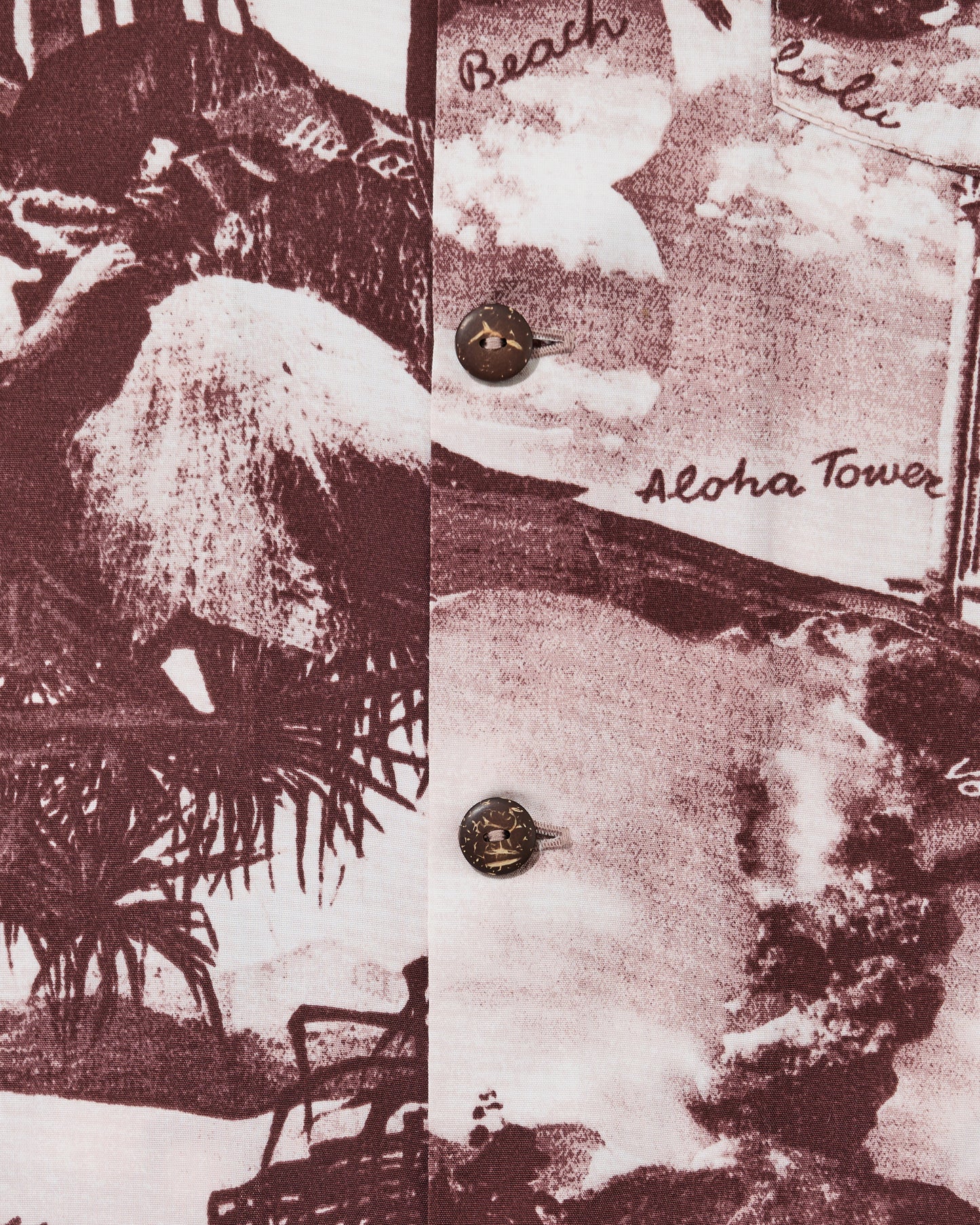 HAWAIIAN SHIRT ALOHA TOWER