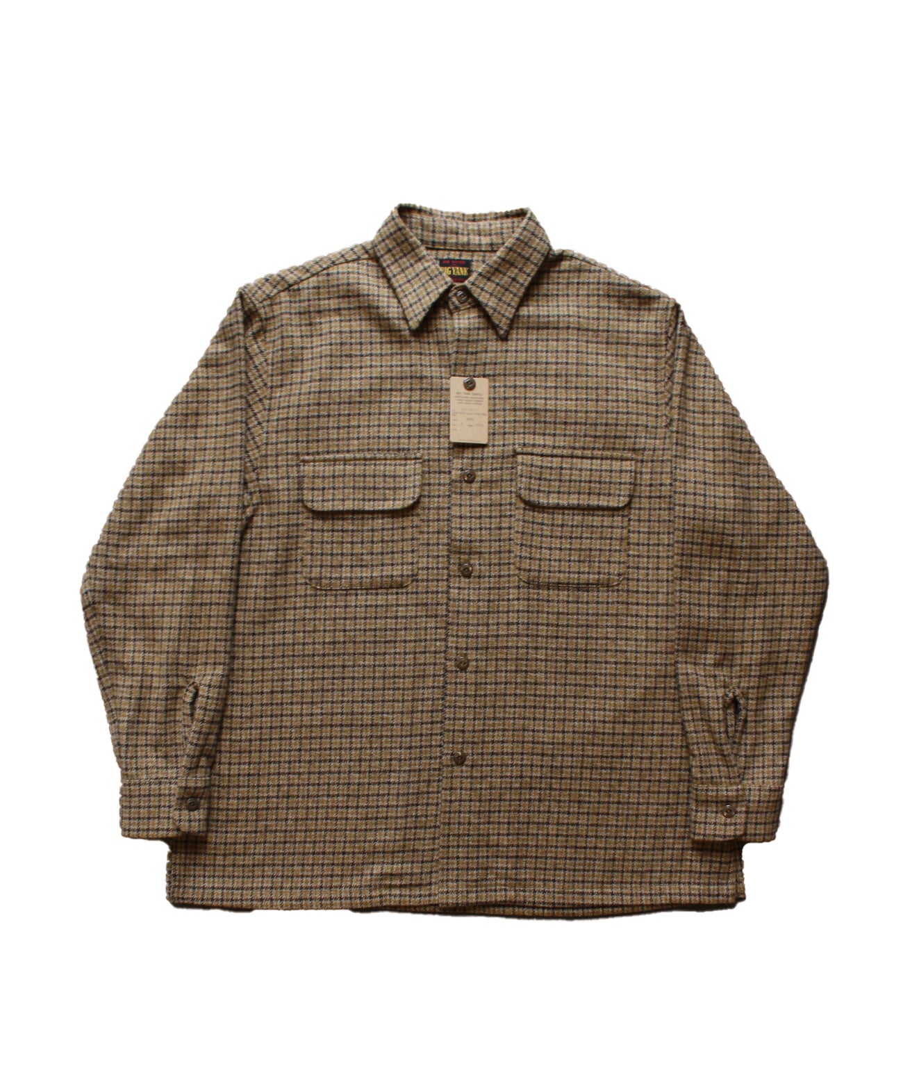 ROGER SHIRT PLAID COTTON TWEED