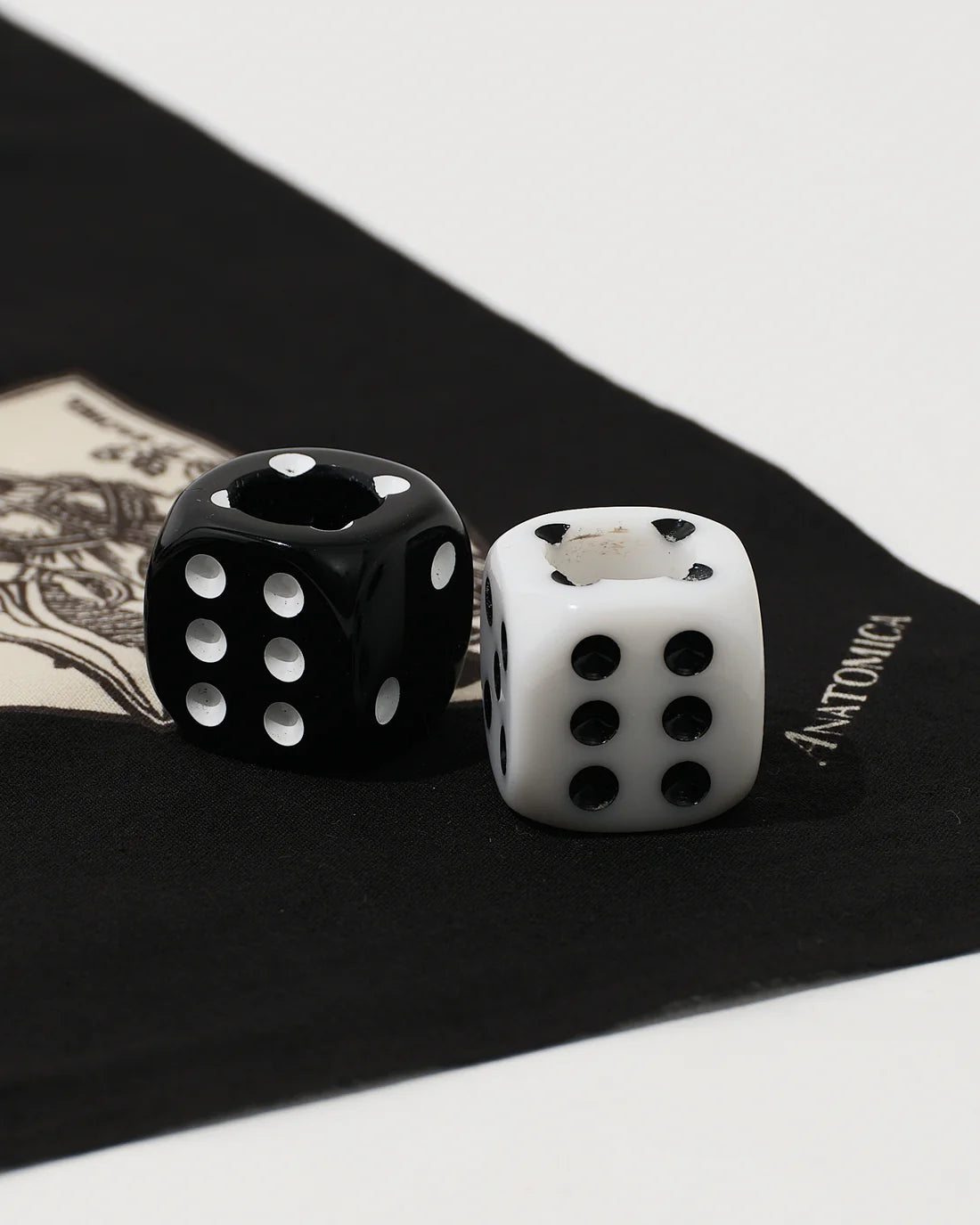 DICE SCARF RING / SINGLE
