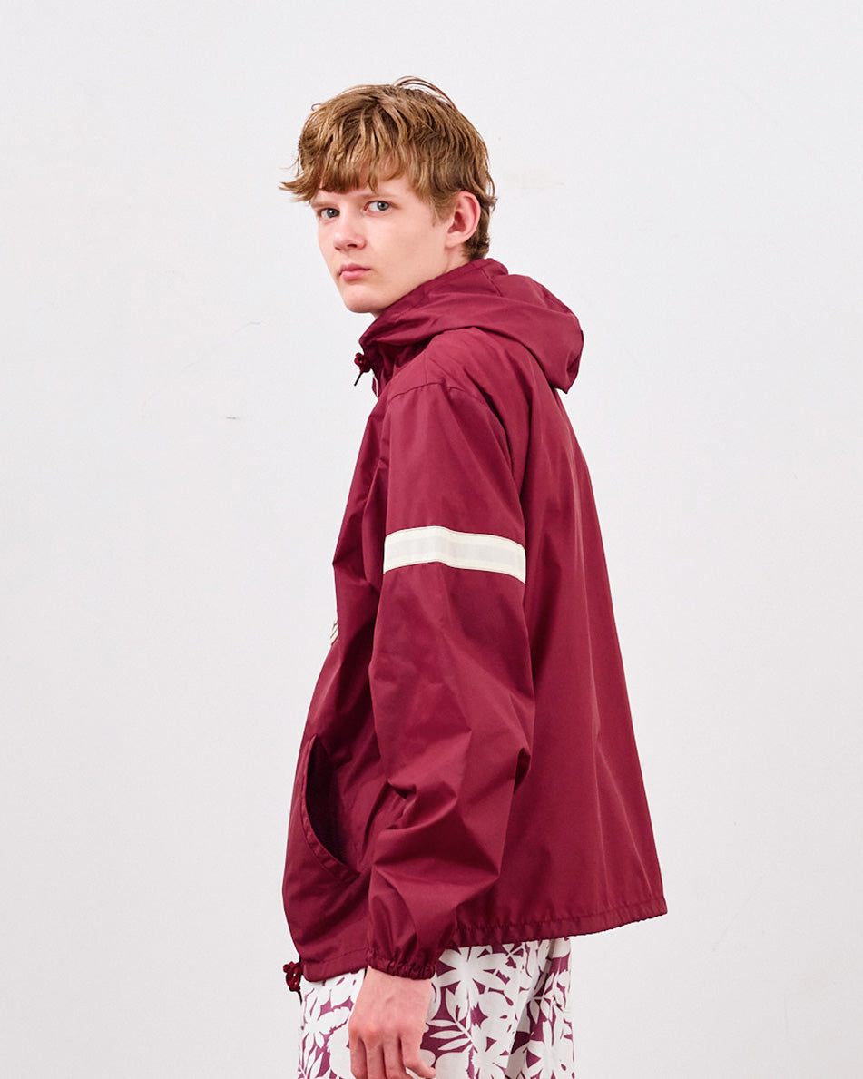WAKOUWA YACHTING PARKA- BURGUNDY