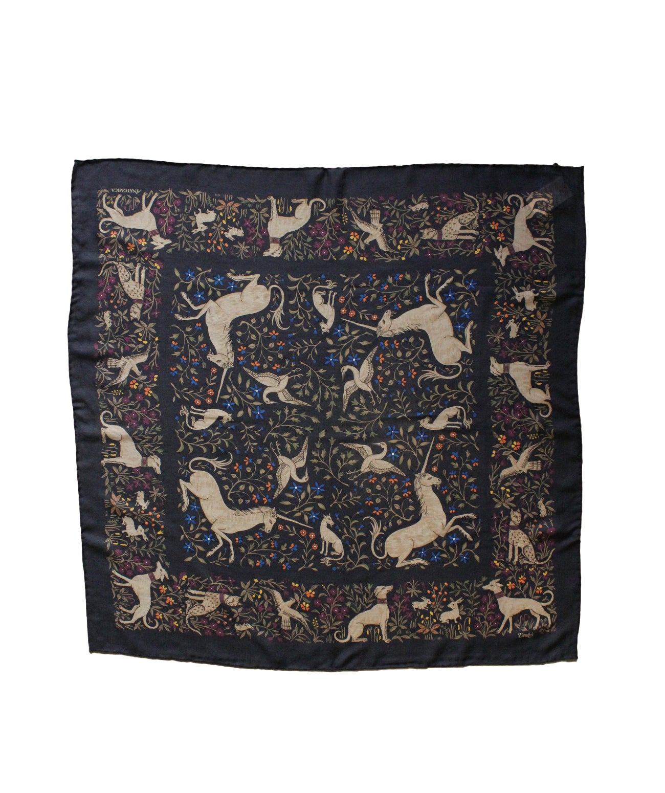 【ANATOMICA by DRAKE'S】SCARF UNICORN