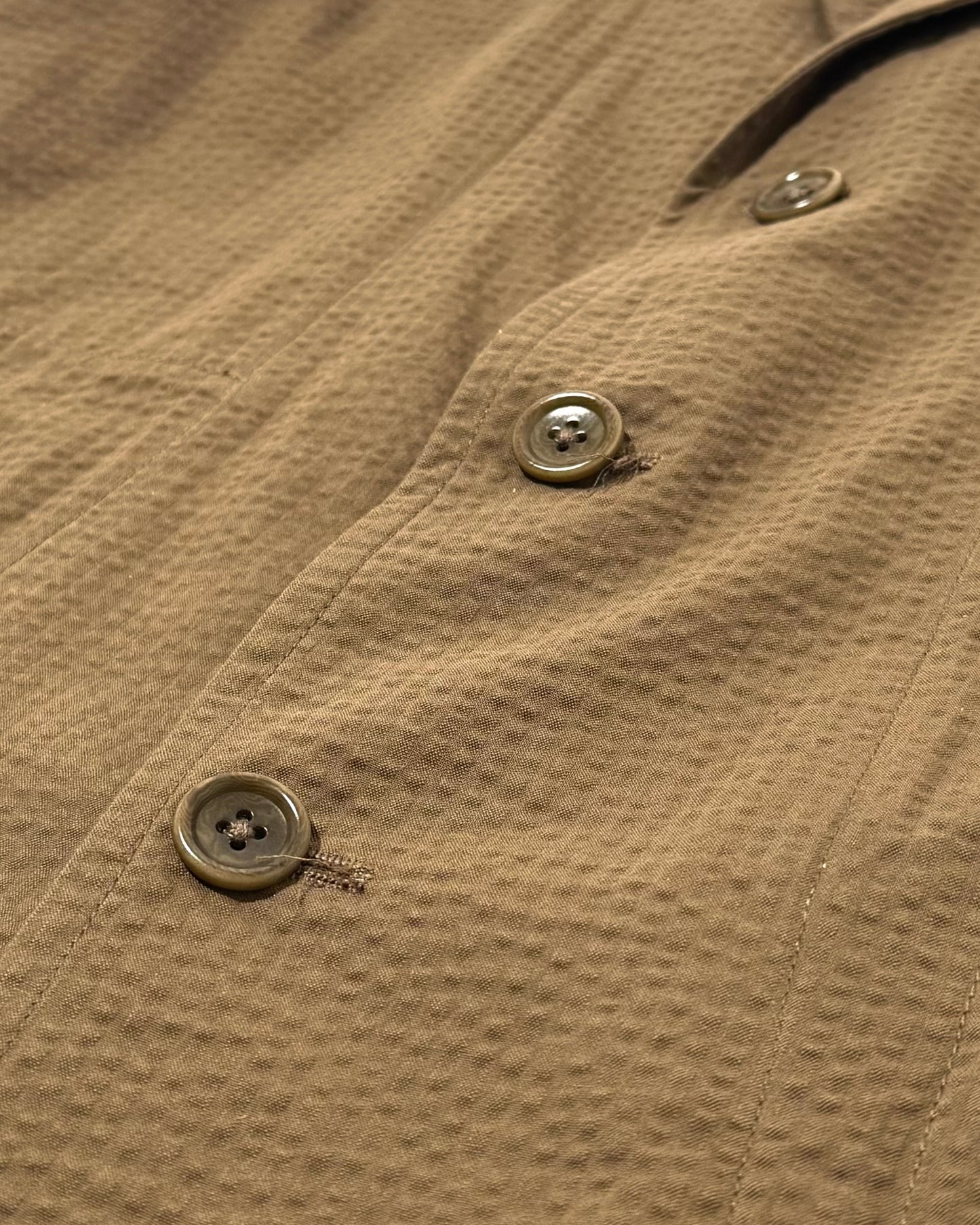 HOBEREAU / SEERSUCKER- KHAKI