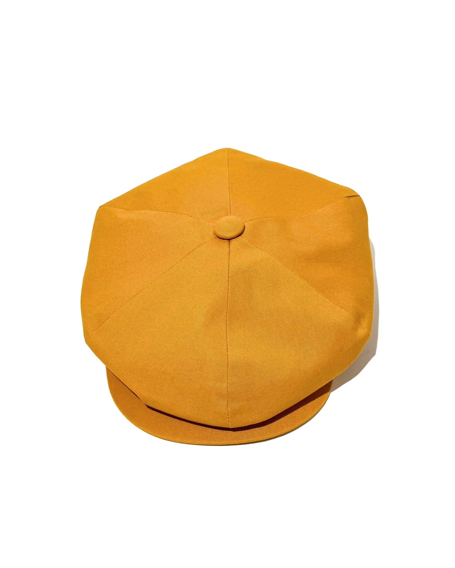 GATSBY CAP / CANVAS COTTON- YELLOW