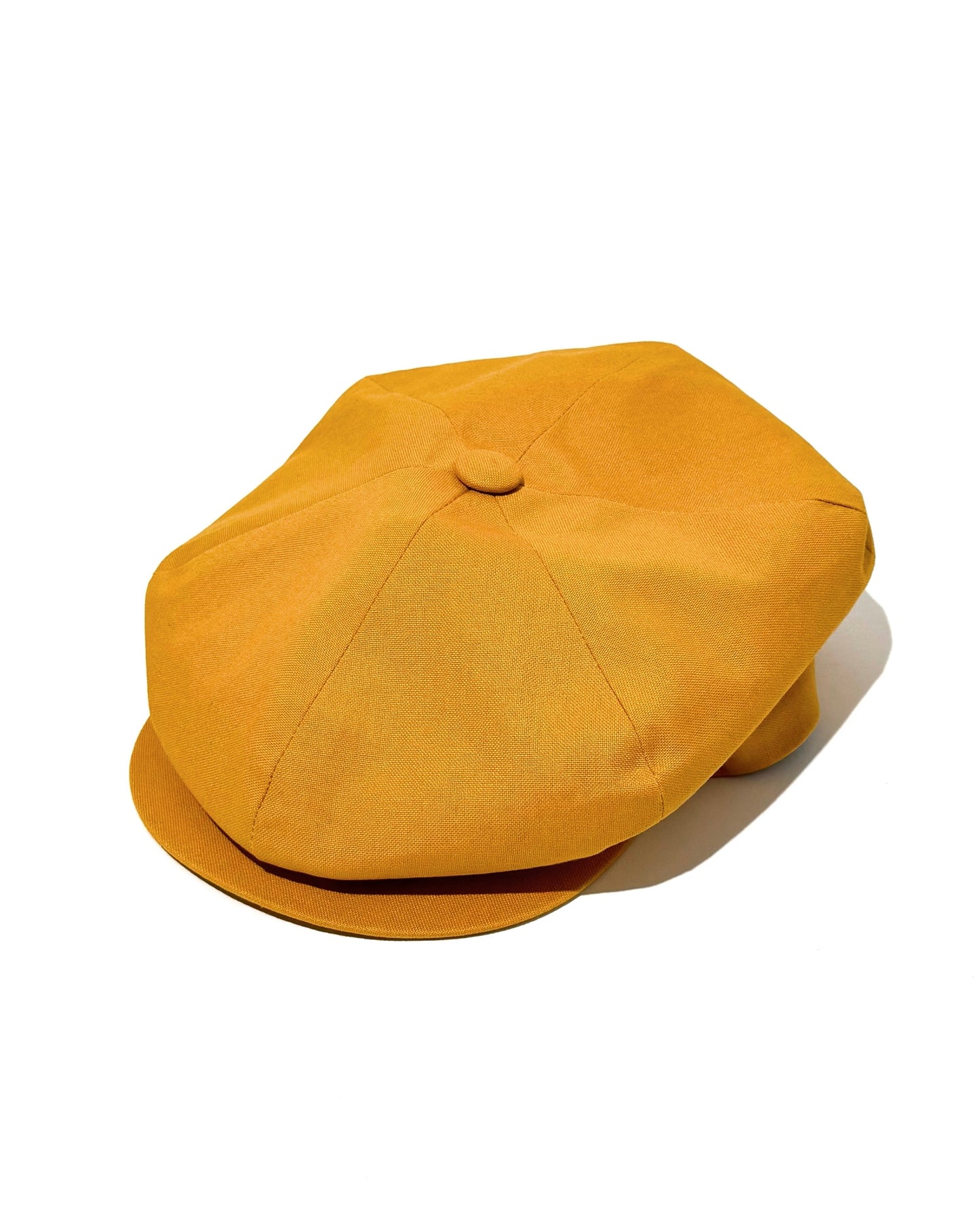 GATSBY CAP / CANVAS COTTON- YELLOW