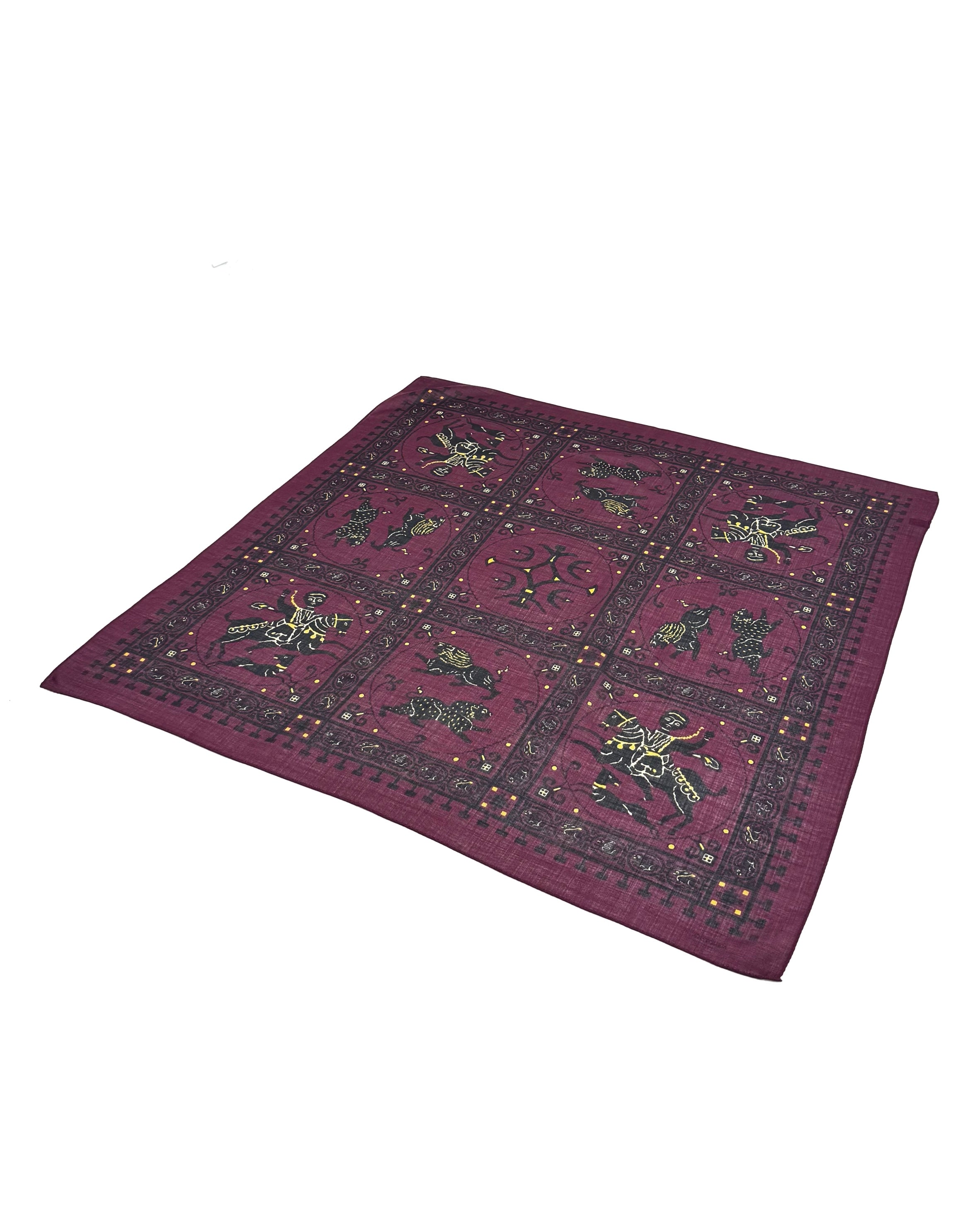 n*n様 アナトミカSQUARE SCARF MOSAIC ANIMALS EM Square Scarf Mosaic Animals – ANATOMICA TOKYO FLAGSHIP STORE