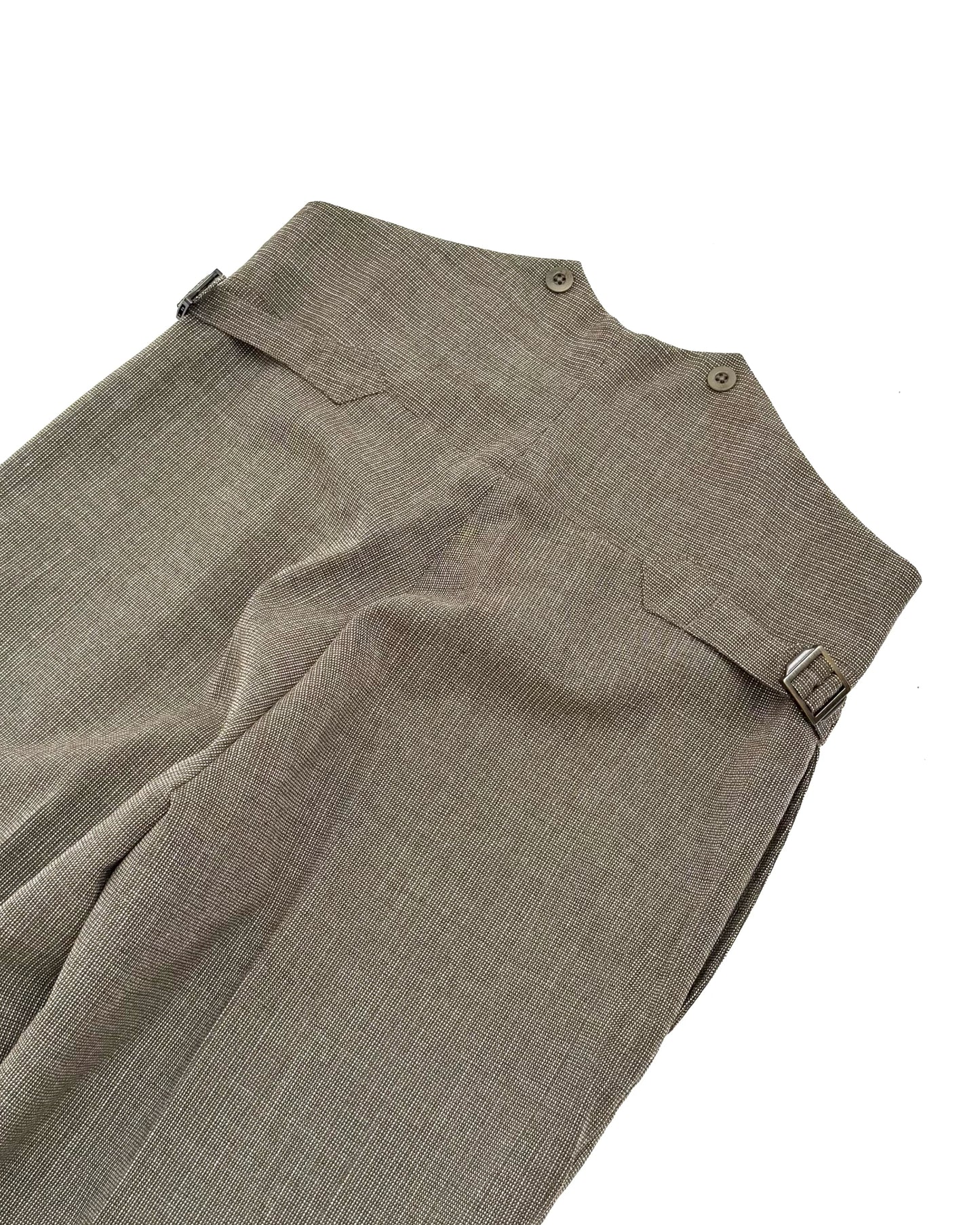 TANGO / FOX AIR WOOL TENNIS STRIPES- OLIVE