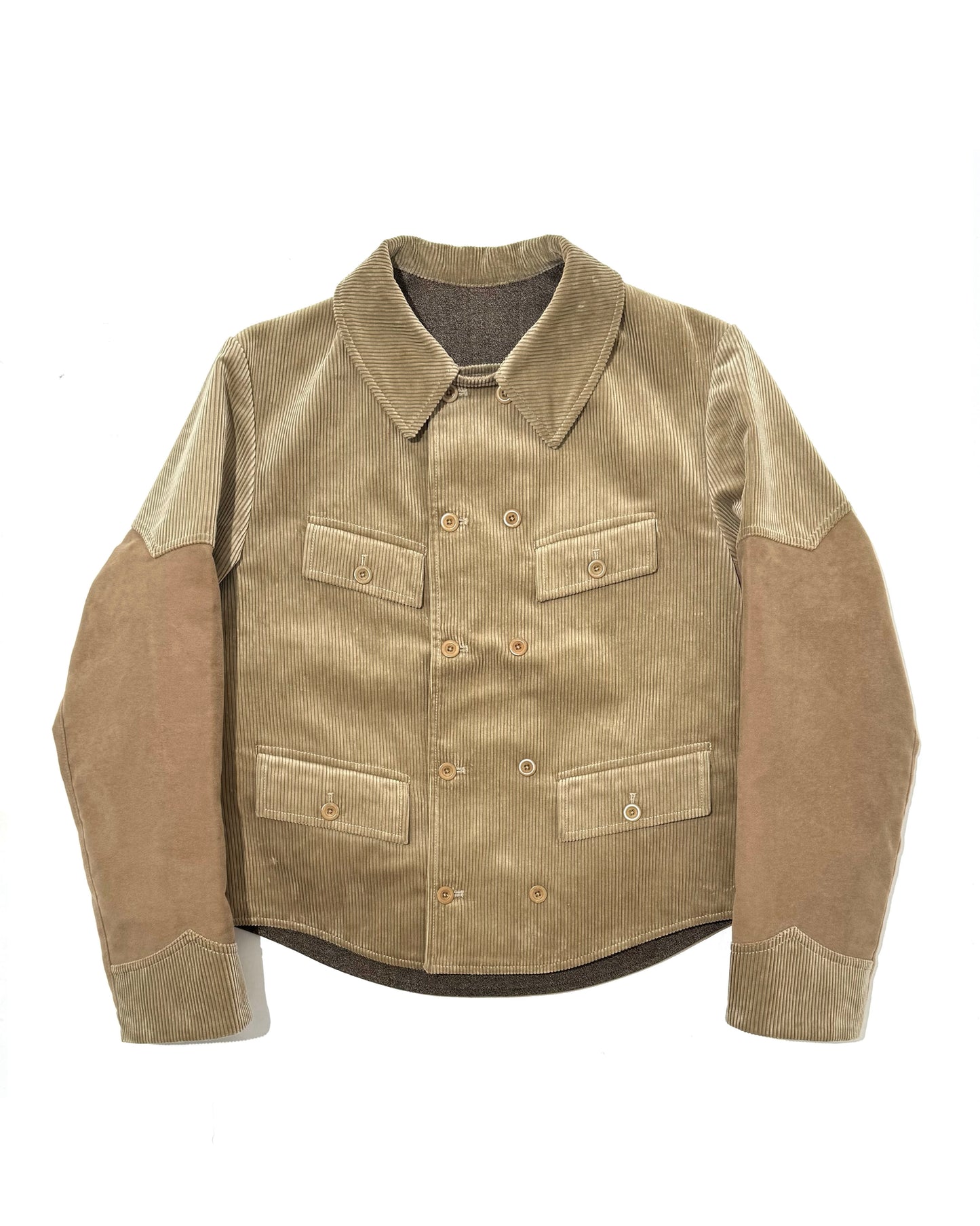 FORESTIERE / E-CORDUROY BEIGE E-MOLESKIN TAUPE