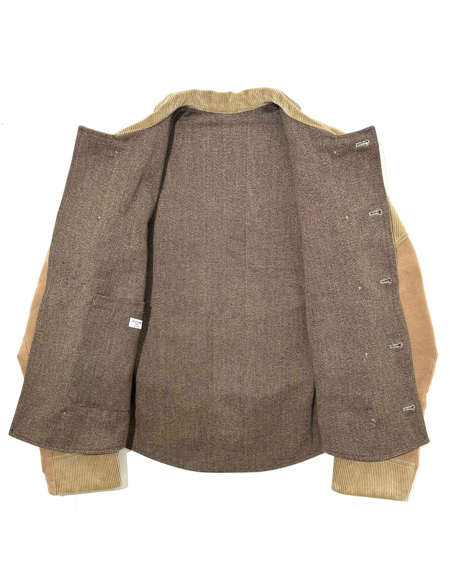 FORESTIERE / E-CORDUROY BEIGE E-MOLESKIN TAUPE