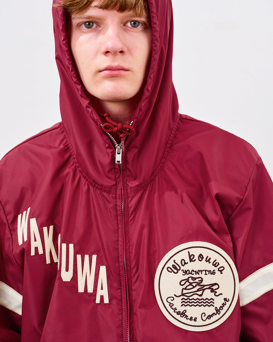 WAKOUWA YACHTING PARKA- BURGUNDY