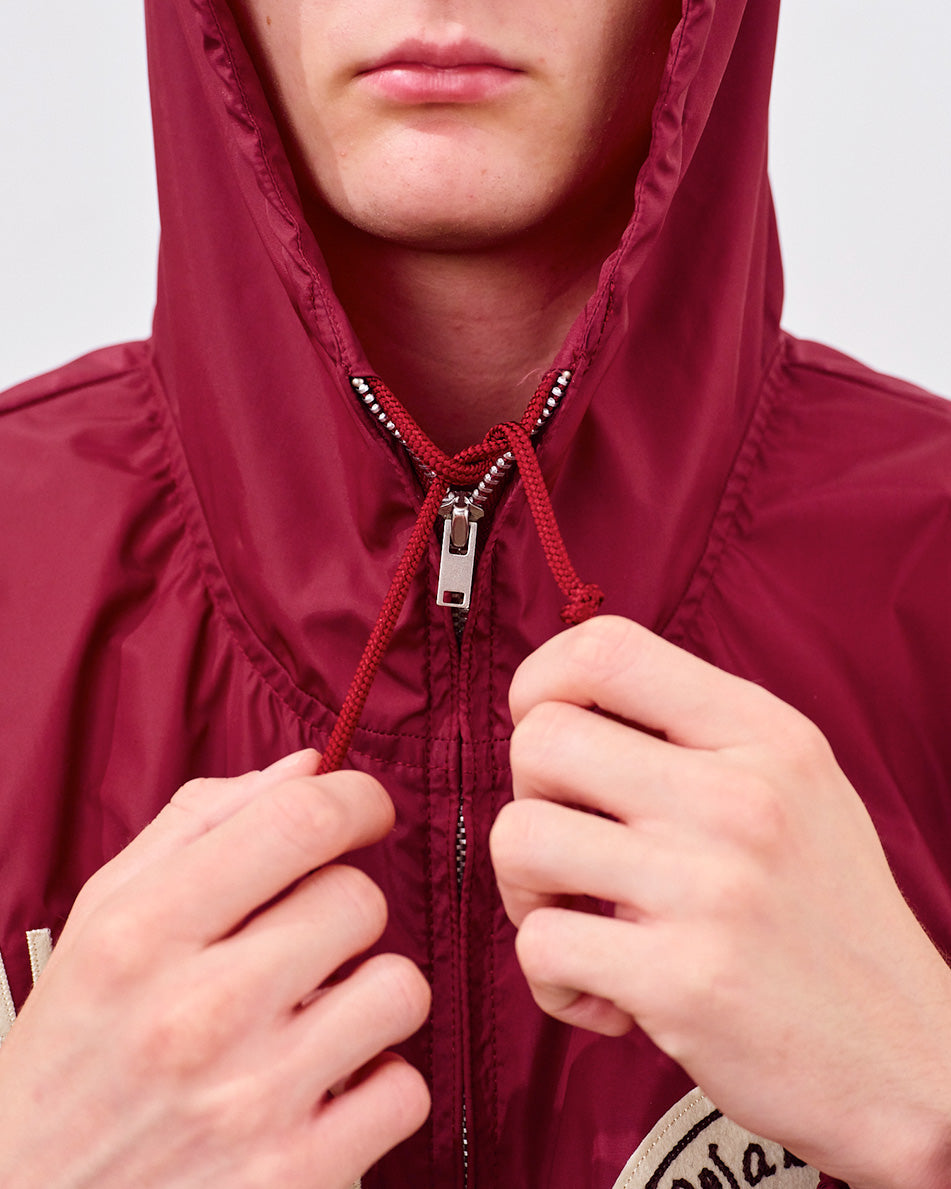 WAKOUWA YACHTING PARKA- BURGUNDY