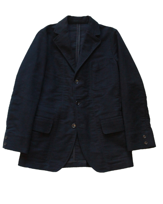 HOBEREAU VELVETON(GERMAN MOLESKIN) DARK NAVY