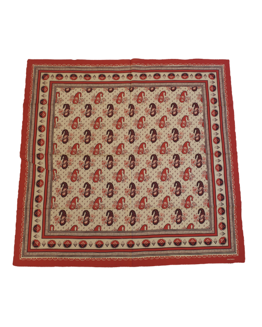 Square Scarf Mosaic Animals