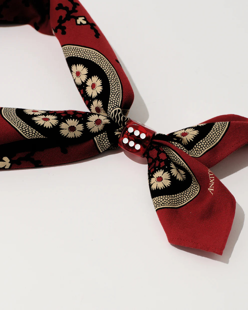 DICE SCARF RING / 6 SET
