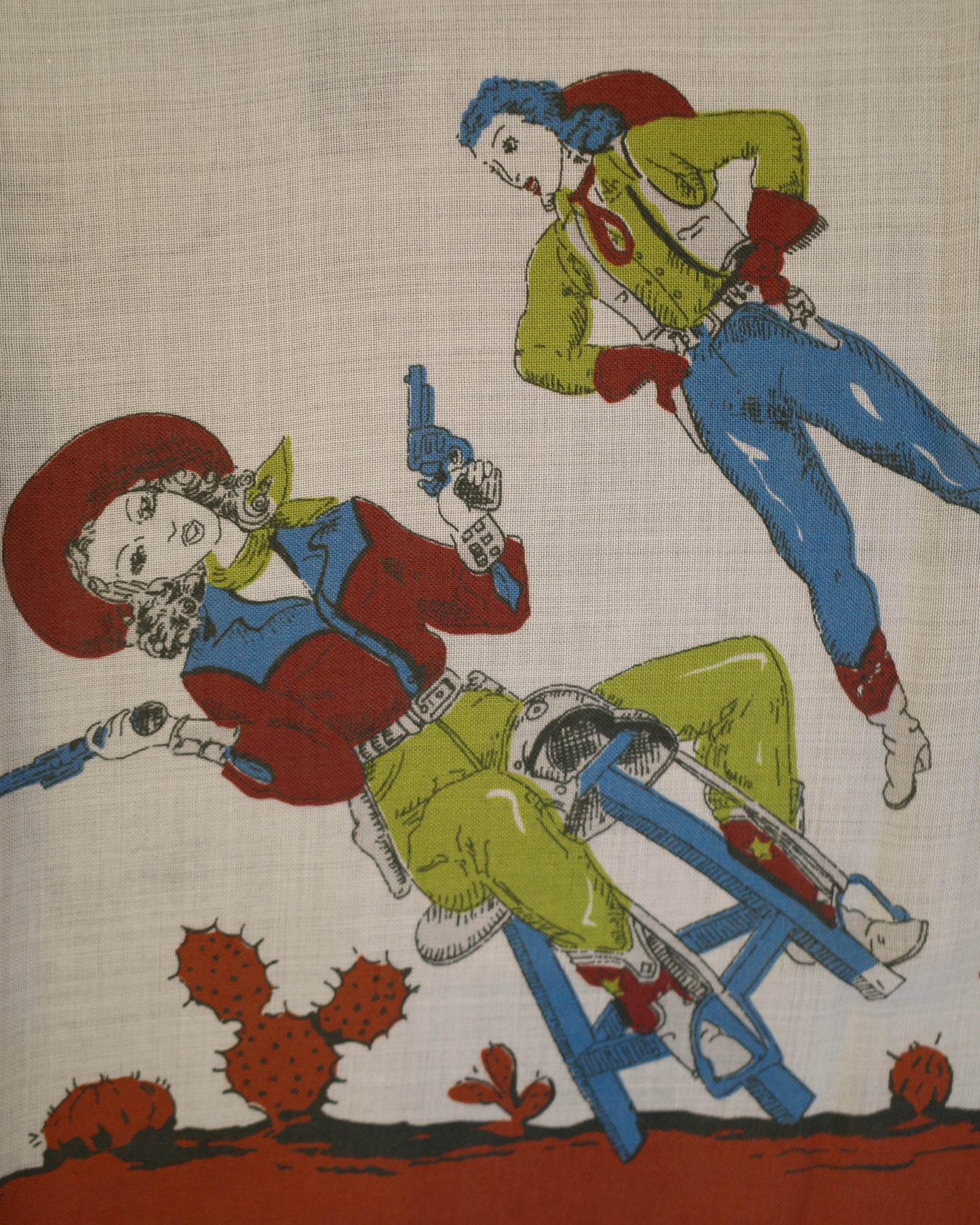 WESTERN SCARF SQUARE