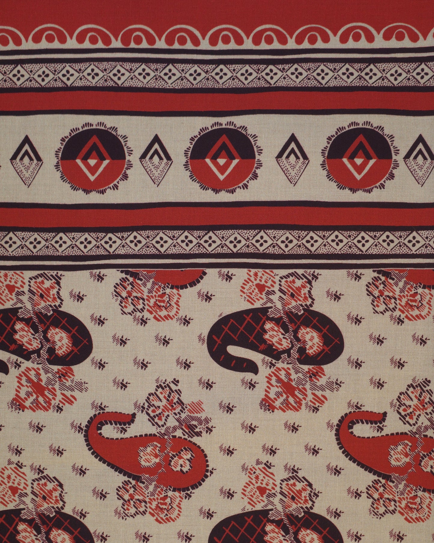 Square Scarf Mosaic Animals