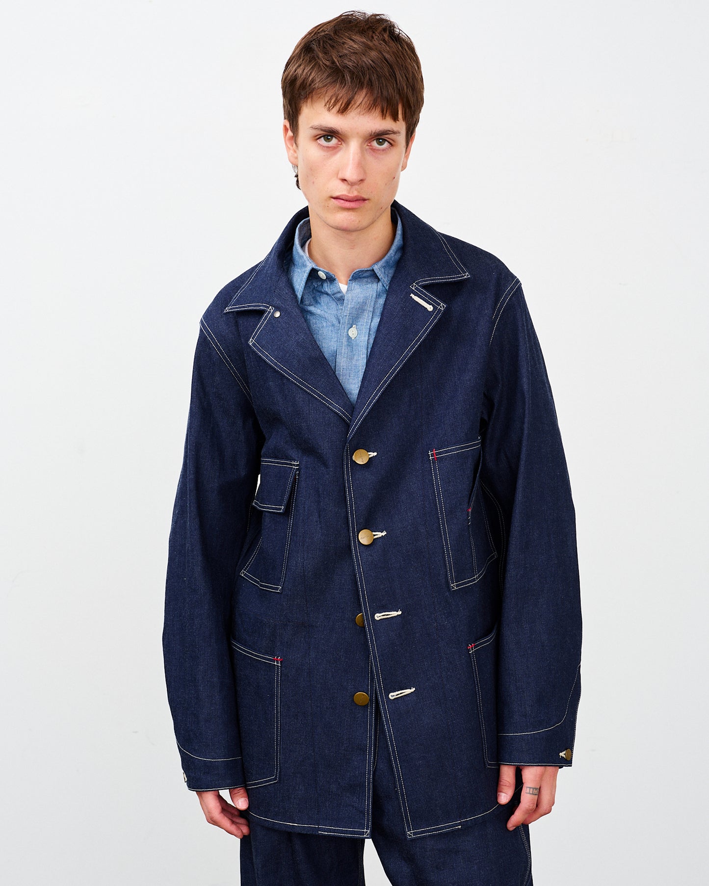 CHORE JACKET - INDIGO