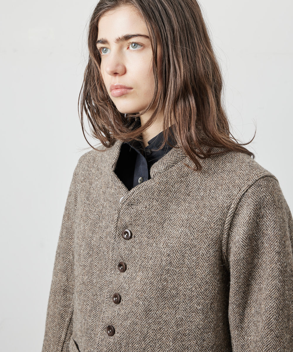 LADIES' DOLMAN HBT WOOL TWEED