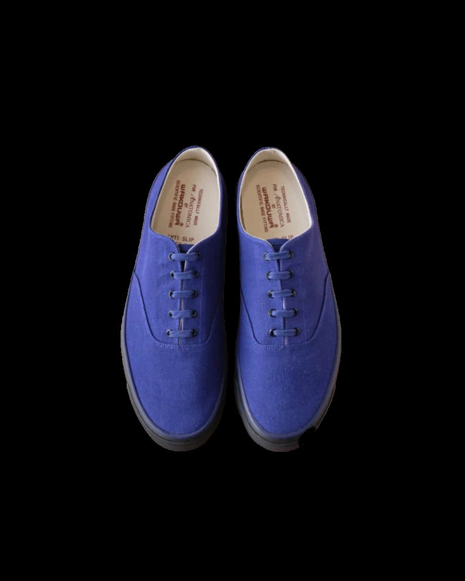 WAKOUWA LOW TOP- BLACK SOLE- IK.BLUE