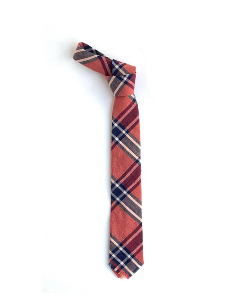 Tie à la main à la main Madras